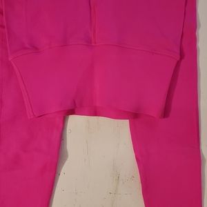 Hot pink, size small Fabletics SculptKnit high waist leggings